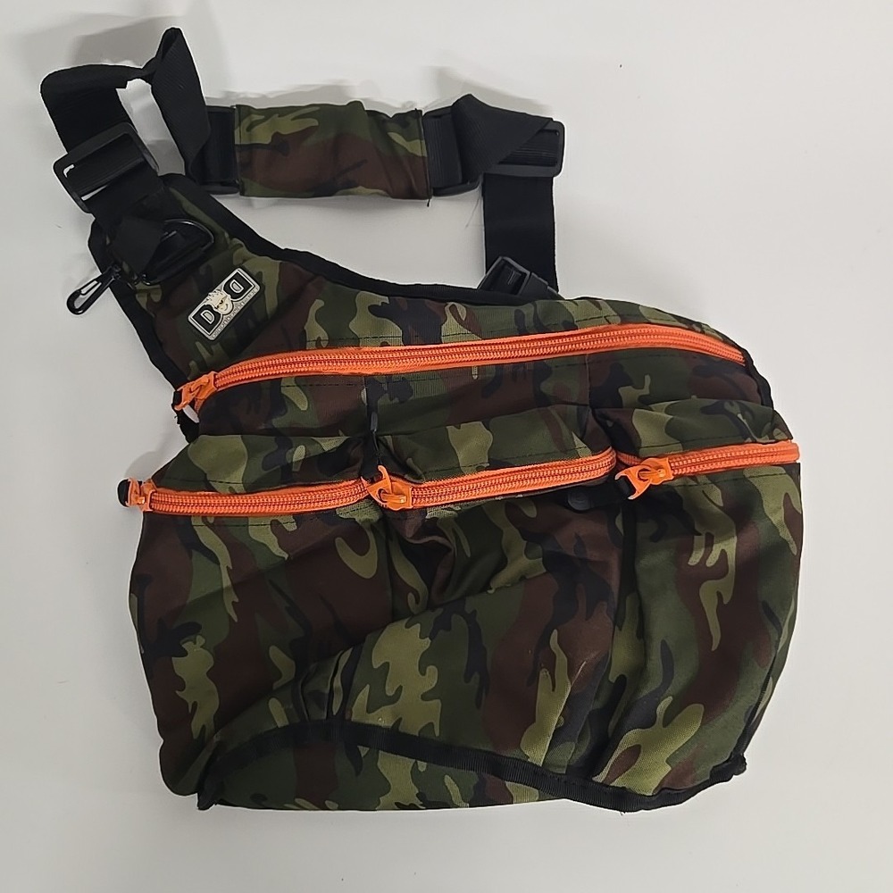 Diaper Dude Camo Dads Men‎ Unisex Crossbody Messenger Multi-Pocket Diaper Bag